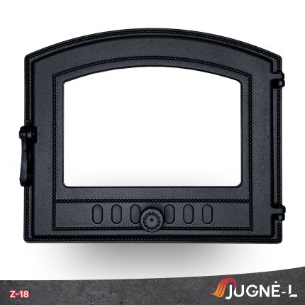 Duonkepio durelės Z-18 490x415mm | Naujienos, Židinio durelės